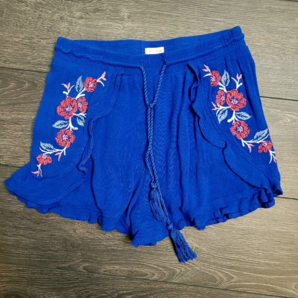 Boho Blue Shorts